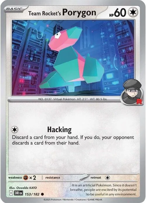 Team Rocket's Porygon — Destined Rivals