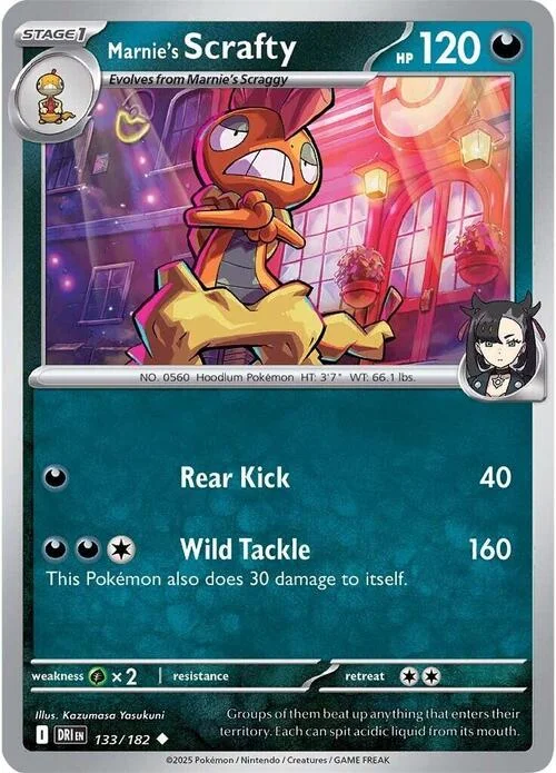 Marnie's Scrafty — Destined Rivals