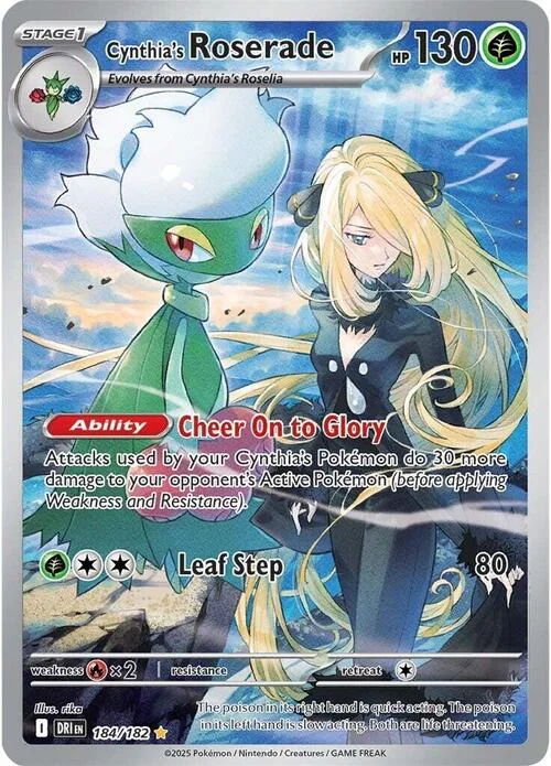Cynthia's Roserade — Destined Rivals