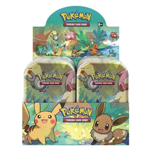 Kanto Friends Mini Tin Display — Pokémon Products