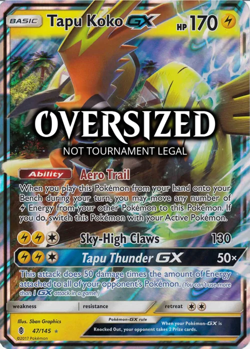 Tapu Koko GX — SM-P: Sun & Moon Promos