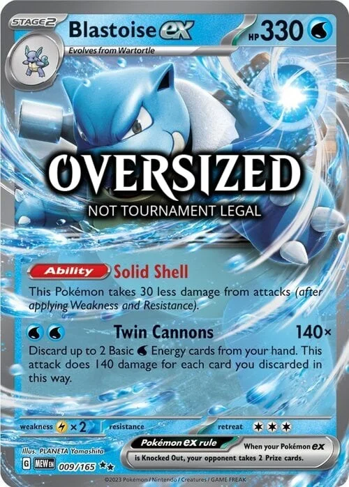 Blastoise EX — 151