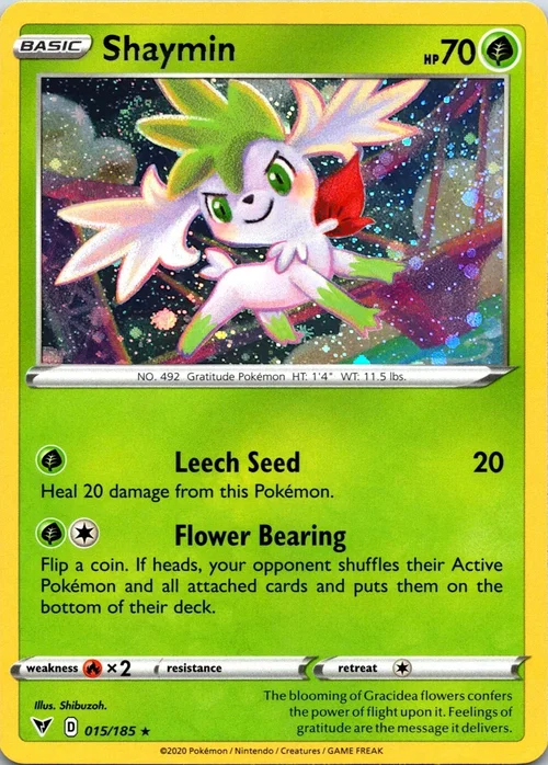 Shaymin — Theme Deck & Blisters Exclusives