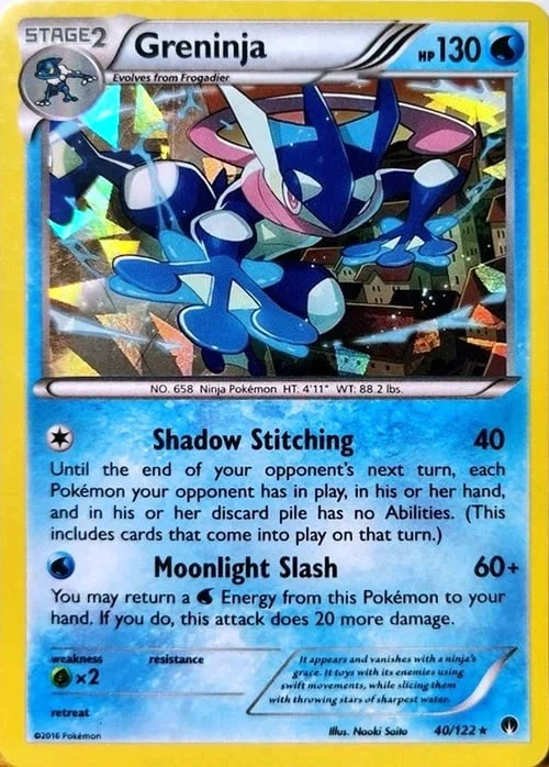 Greninja — Theme Deck & Blisters Exclusives
