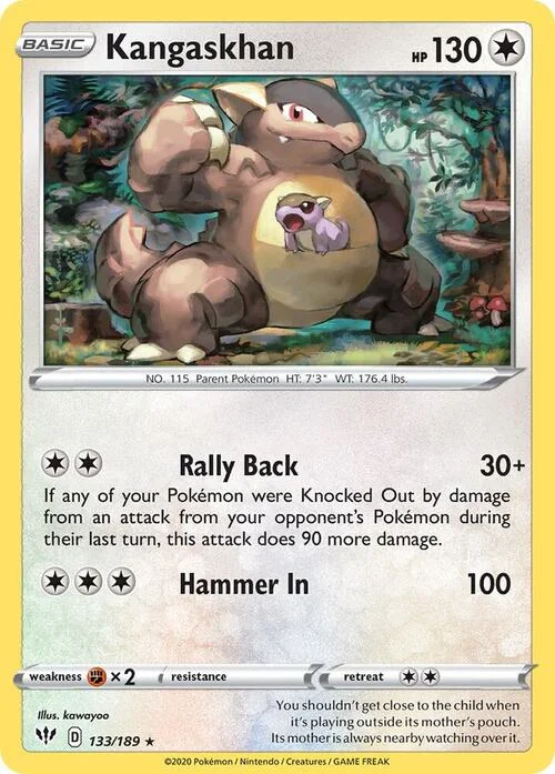 Kangaskhan — Theme Deck & Blisters Exclusives