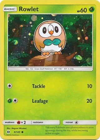 Rowlet — Theme Deck & Blisters Exclusives
