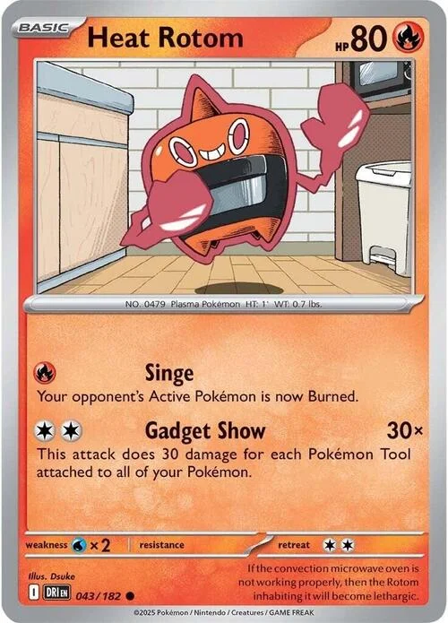 Heat Rotom — Destined Rivals