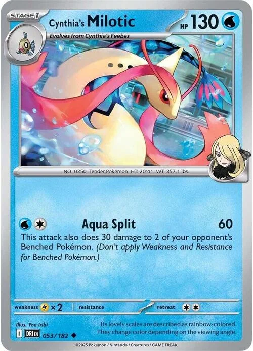 Cynthia's Milotic — Destined Rivals