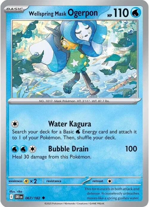 Wellspring Mask Ogerpon — Destined Rivals