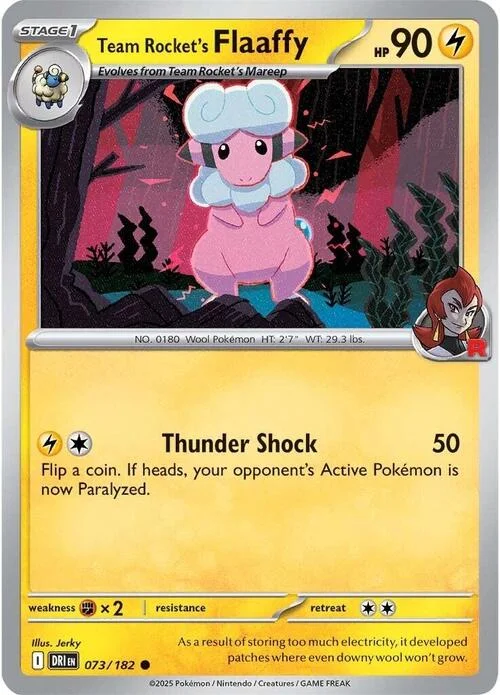 Team Rocket's Flaaffy — Destined Rivals