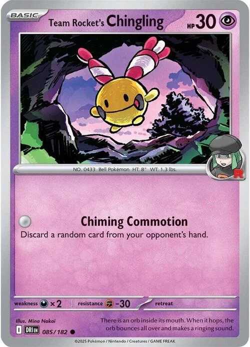 Team Rocket's Chingling — Destined Rivals