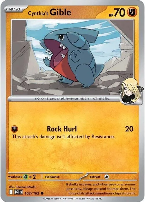 Cynthia's Gible — Destined Rivals