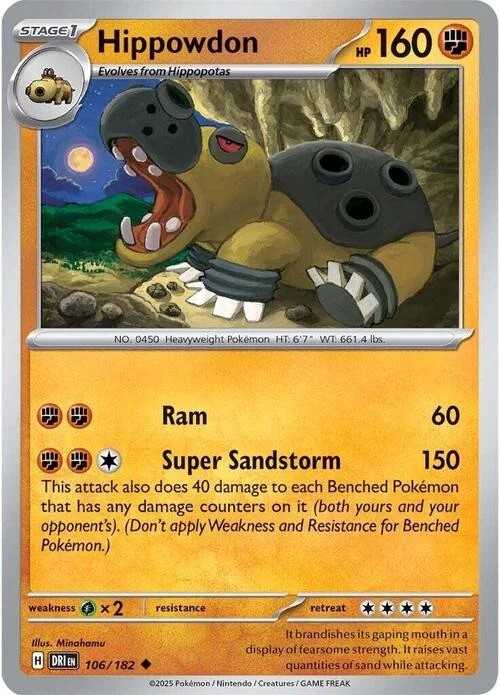 Hippowdon — Destined Rivals