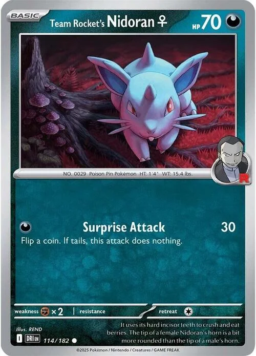 Team Rocket's Nidoran [F] — Destined Rivals