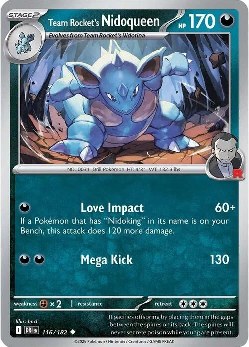 Team Rocket's Nidoqueen — Destined Rivals