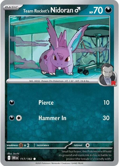 Team Rocket's Nidoran [M] — Destined Rivals