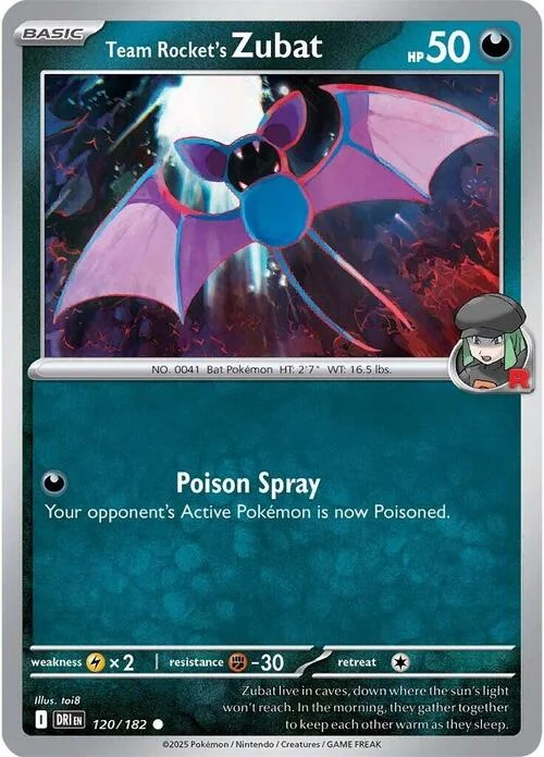 Team Rocket's Zubat — Destined Rivals