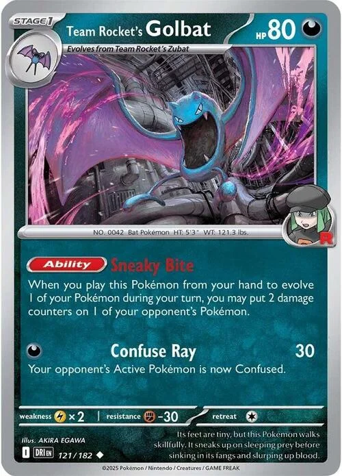 Team Rocket's Golbat — Destined Rivals