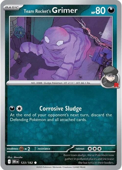 Team Rocket's Grimer — Destined Rivals