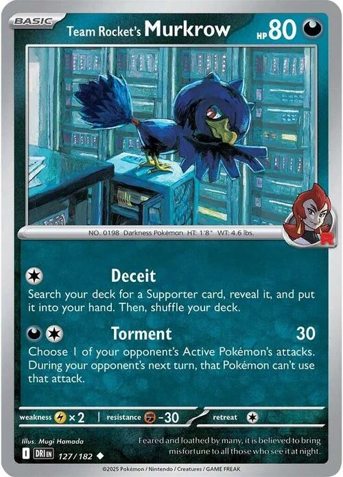 Team Rocket's Murkrow — Destined Rivals