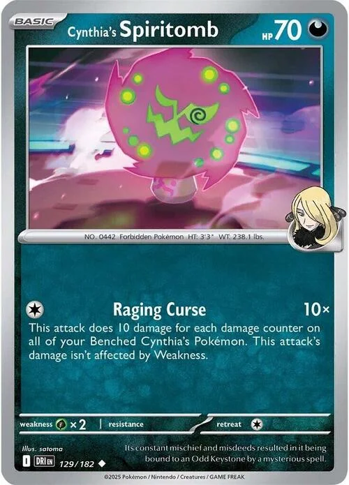 Cynthia's Spiritomb — Destined Rivals