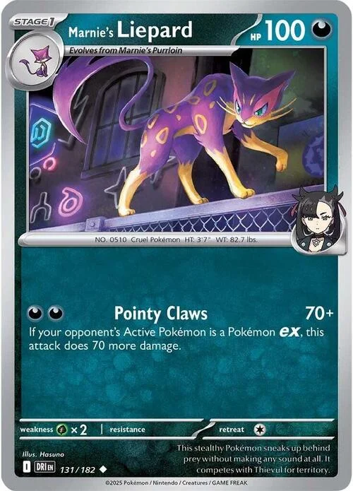 Marnie's Liepard — Destined Rivals