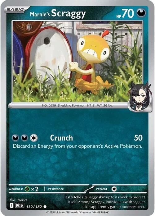 Marnie's Scraggy — Destined Rivals