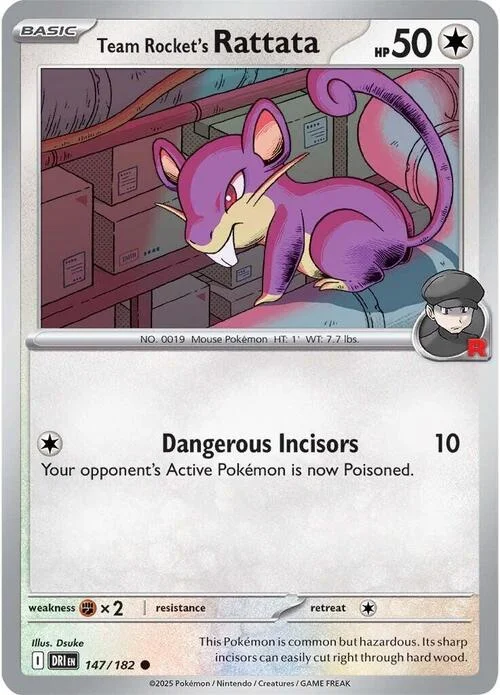 Team Rocket's Rattata — Destined Rivals