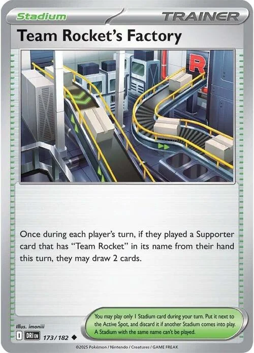Team Rocket's Factory — Destined Rivals