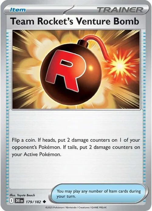 Team Rocket's Venture Bomb — Destined Rivals
