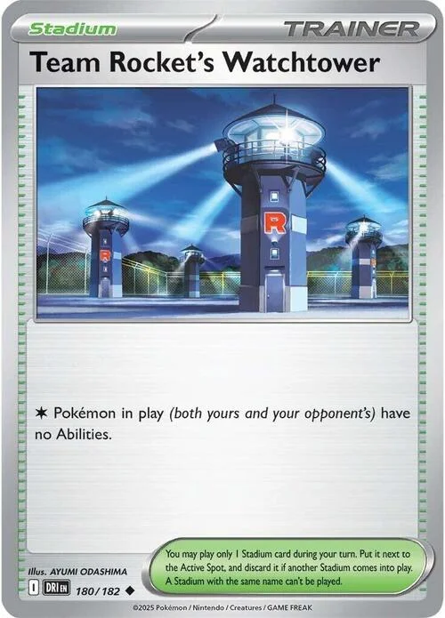 Team Rocket's Watchtower — Destined Rivals