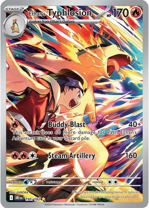 Ethan's Typhlosion — Destined Rivals