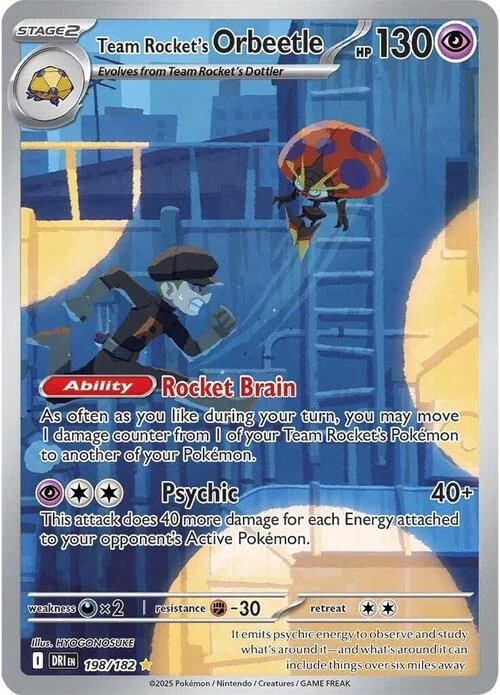 Team Rocket's Orbeetle — Destined Rivals