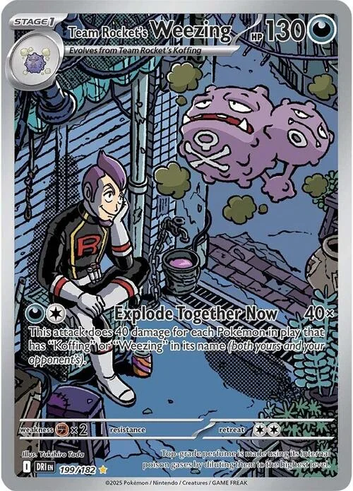 Team Rocket's Weezing — Destined Rivals