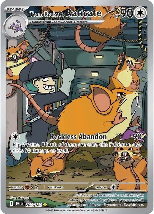 Team Rocket's Raticate — Destined Rivals