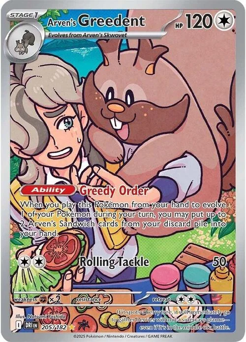 Arven's Greedent — Destined Rivals