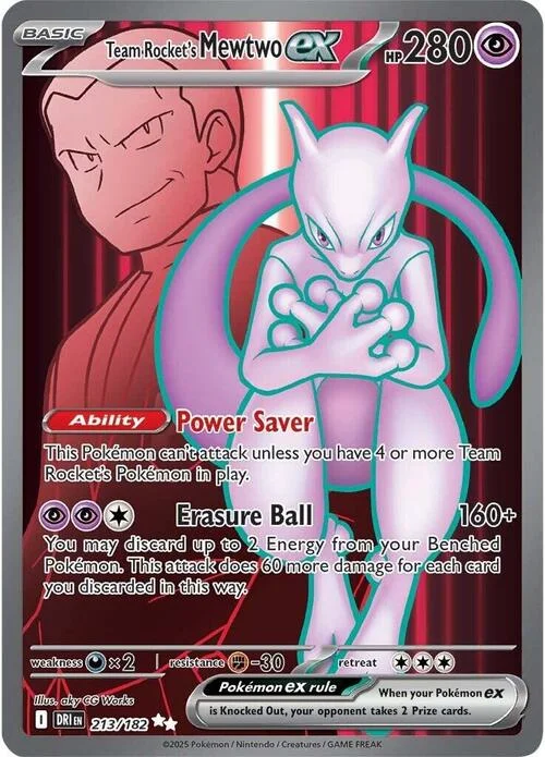 Team Rocket's Mewtwo ex — Destined Rivals