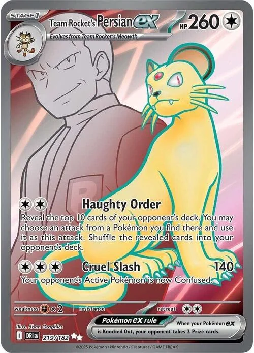 Team Rocket's Persian ex — Destined Rivals