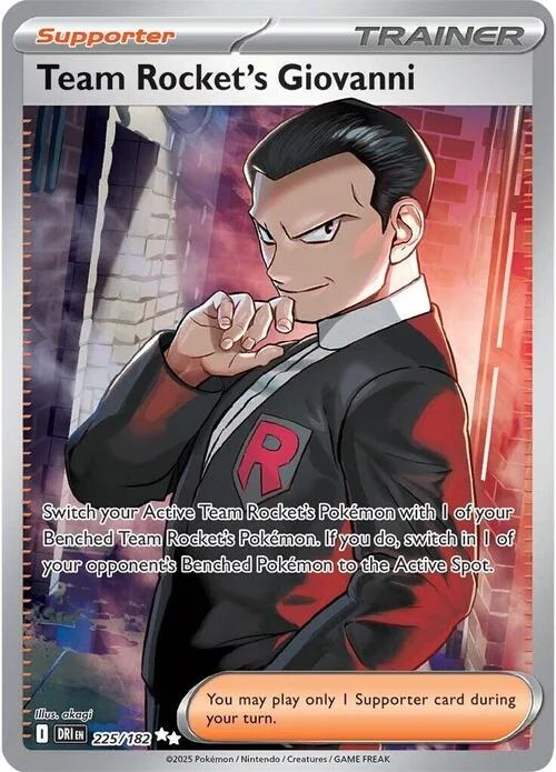 Team Rocket's Giovanni — Destined Rivals