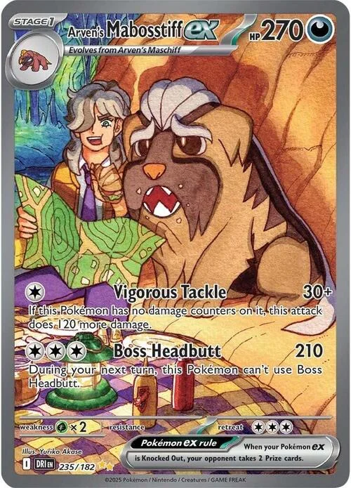 Arven's Mabosstiff ex — Destined Rivals