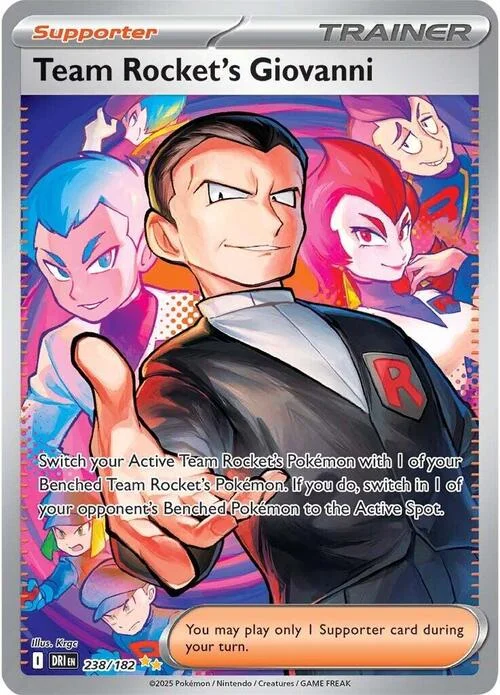 Team Rocket's Giovanni — Destined Rivals