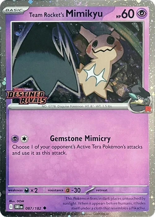 Team Rocket's Mimikyu — SV Black Star Promos