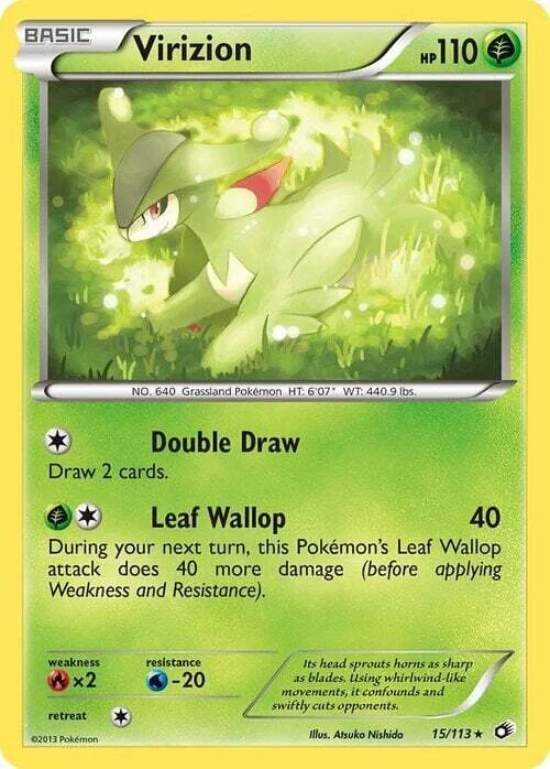 Virizion — Theme Deck & Blisters Exclusives