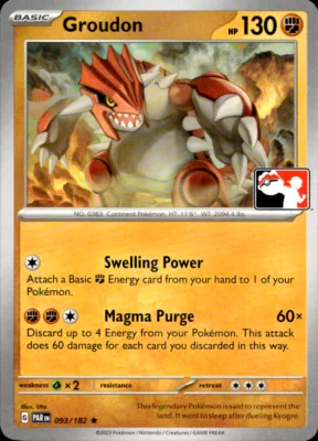 Groudon — Play! Pokémon Prize Pack Series