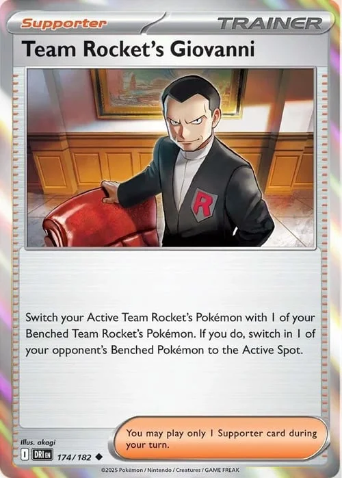 Team Rocket's Giovanni — SV Black Star Promos