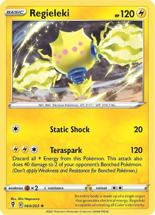 Regieleki — Theme Deck & Blisters Exclusives