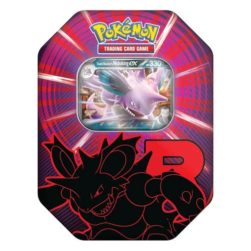 Team Rocket’s Nidoking ex Tin — Scarlet & Violet Products