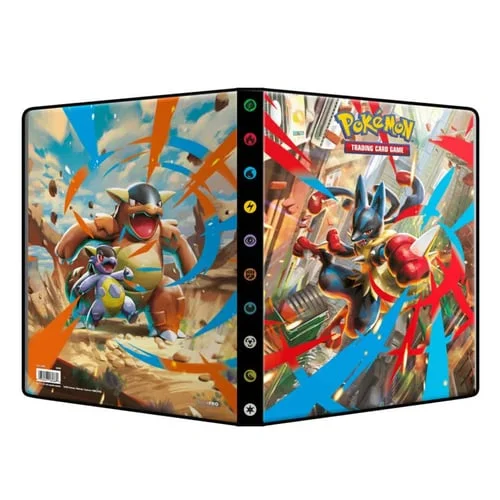 Mega Lucario & Mega Kangaskhan 9-Pocket Binder — Mega Brave