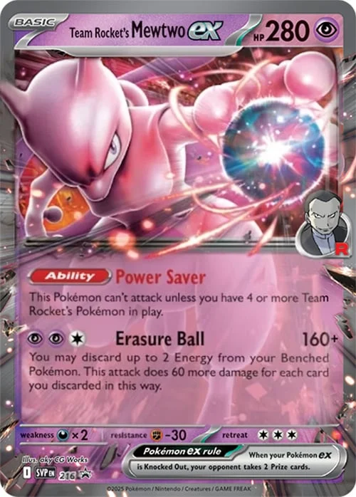Team Rocket's Mewtwo ex — SV Black Star Promos