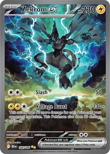 Zekrom EX — Black Bolt